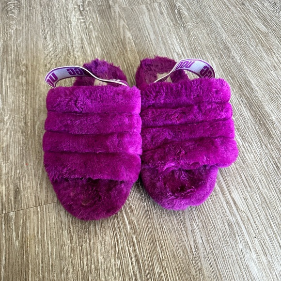 UGG Women's Fluff Yeah Slide In Berrylicious - Picture 4 of 10